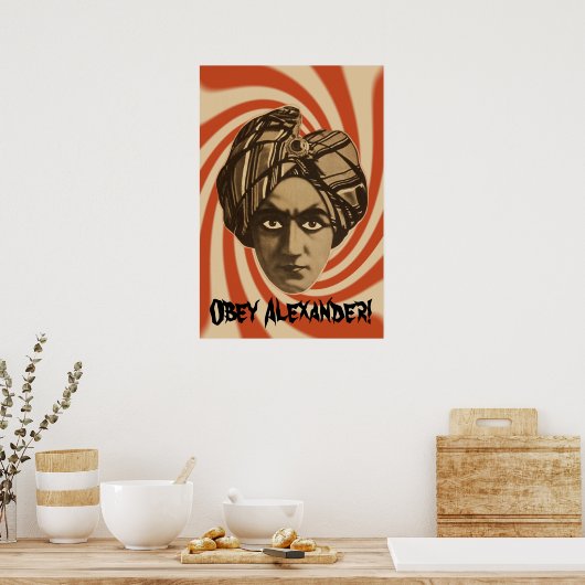 Alexander Custom Poster (Küche)