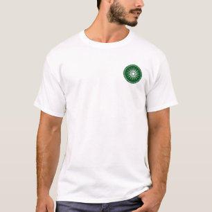 Alexander das große mazedonische grüne u. weiße T-Shirt