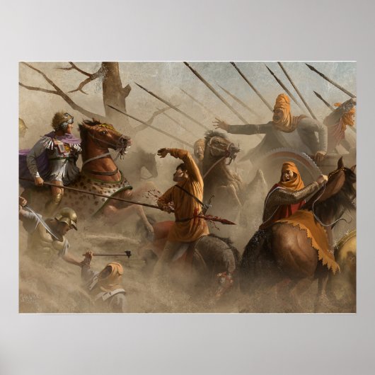 Alexander das große Mosaik-Poster Poster (Vorne)