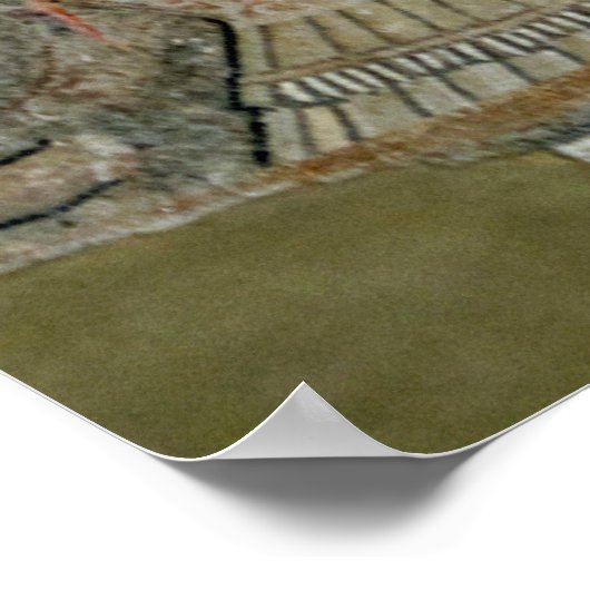 Alexander das große Portrait Poster (Ecke)