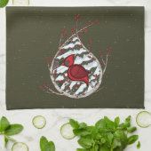 Alexander das Kardinals-Handtuch Handtuch (Gefaltet)