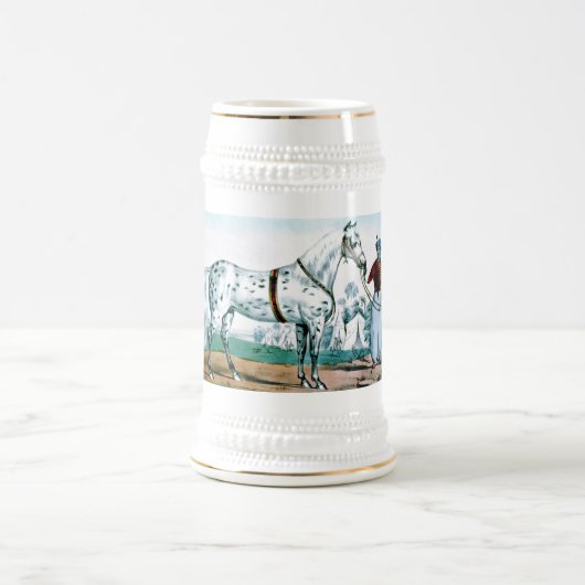 Alexander das Pferd, USA 1840 Bierglas (Mittel)