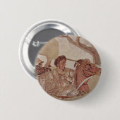 Alexander der Große am Krieg Button (Vorne & Hinten)