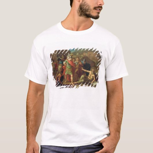 Alexander der Große-Besuche Diogenes in Korinth T-Shirt (Vorderseite)