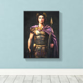 "Alexander der Große" - Eroberer des Empires Leinwanddruck (Insitu (Holzboden))