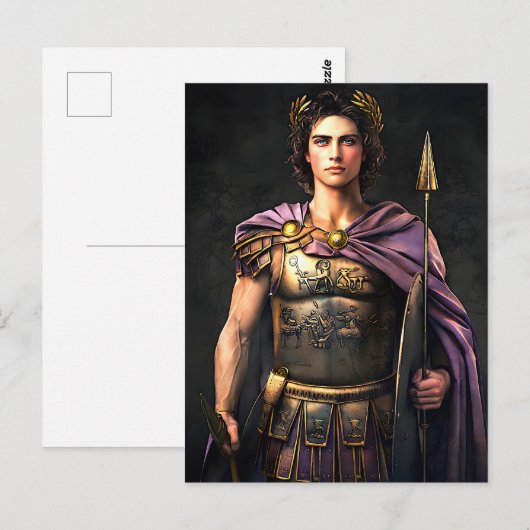 "Alexander der Große" - Eroberer des Empires Postkarte (Vorne/Hinten)