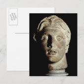 Alexander der Große, gefunden in Pergamum Postkarte (Vorne/Hinten)