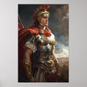 Alexander der Große - Historisches Poster" Poster (Vorne)