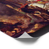 Alexander der Große im Kampf um Granicus Poster (Ecke)