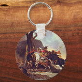 Alexander der Große im Kampf um Granicus Schlüsselanhänger (Vorderseite)