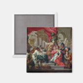 Alexander der Große im Tempel von Jerusalem Magnet (Vorderseite/Rückseite)