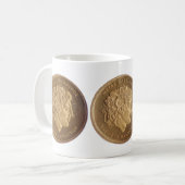 Alexander der Große, König von Macedonians Kaffeetasse (Vorderseite Links)