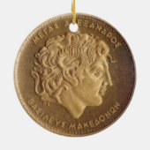 Alexander der Große, König von Macedonians Keramik Ornament (Hinten)