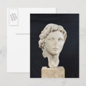 Alexander der Große Postkarte (Vorne/Hinten)