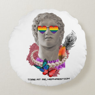 Alexander der Große Rundes Kissen