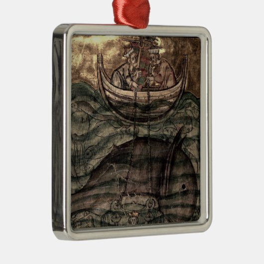 Alexander der Große Silbernes Ornament (Rechts)
