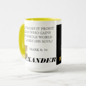 ALEXANDER DER GROSSE TASSE (Vorderseite Links)
