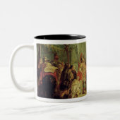 Alexander der Große und Porus Zweifarbige Tasse (Links)