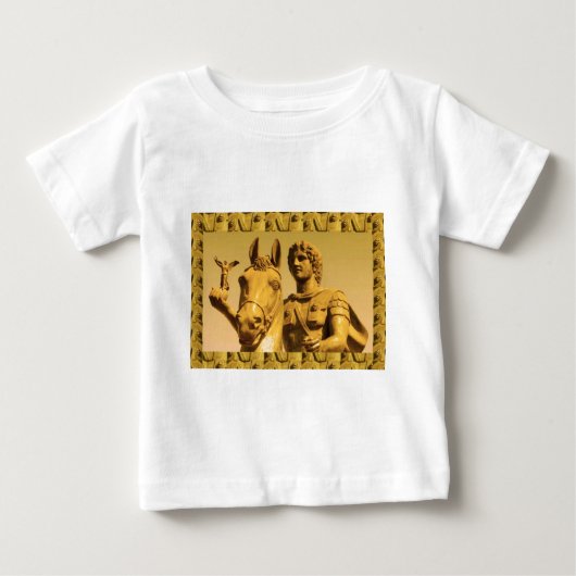 Alexander der Große: Vintages Alexanderia Baby T-shirt (Vorderseite)