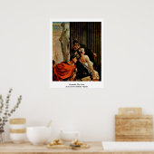 Alexander der Große von Giovanni Battista Tiepolo Poster (Küche)