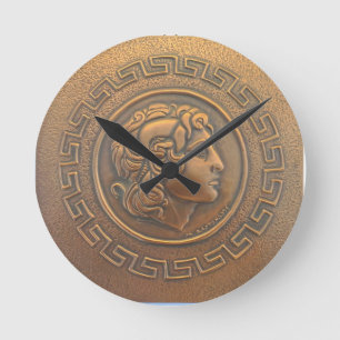 ALEXANDER DER GROSSE-WANDUHR RUNDE WANDUHR