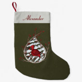 Alexander der Kardinal Custom Strumpf Kleiner Weihnachtsstrumpf (Vorderseite)