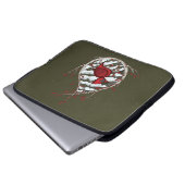 Alexander der Kardinal Laptop Sleeve (Vorne Knopf)