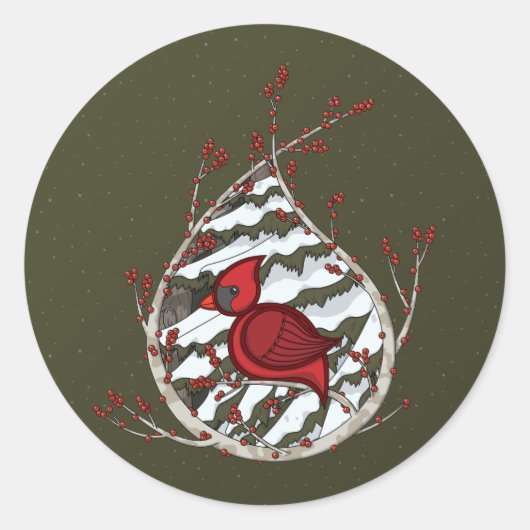 Alexander der Kardinal Sticker (Vorderseite)