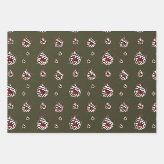 Alexander der Kardinal Wrapping Paper-Set Geschenkpapier Set (Vorderseite 2)