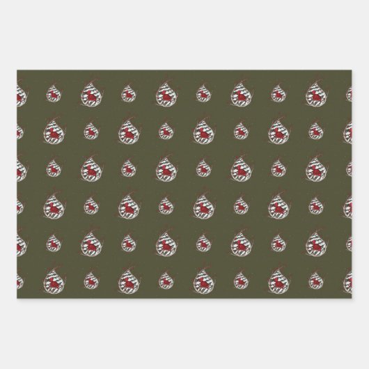 Alexander der Kardinal Wrapping Paper-Set Geschenkpapier Set (Vorderseite)