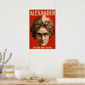 Alexander "Der Mann, der weiß" (Das Poster) Poster (Küche)