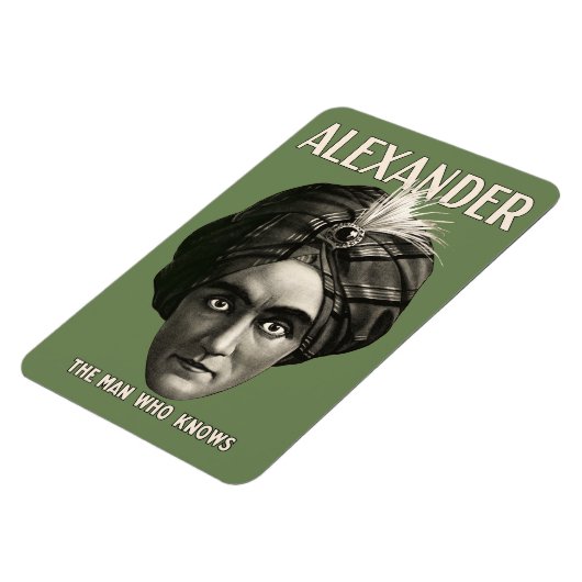 Alexander - Der Mann, der weiß - Magnet (Linke Seite)