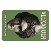 Alexander - Der Mann, der weiß - Magnet (Horizontal)