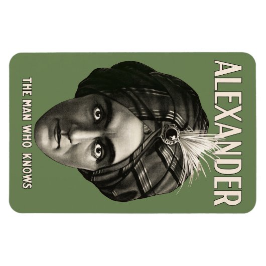 Alexander - Der Mann, der weiß - Magnet (Horizontal)