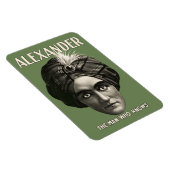 Alexander - Der Mann, der weiß - Magnet (Rechte Seite)