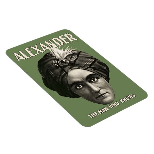 Alexander - Der Mann, der weiß - Magnet (Rechte Seite)