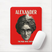 Alexander - der Mann, der weiß Mousepad (Mit Mouse)