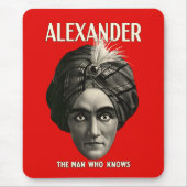Alexander - der Mann, der weiß Mousepad (Vorne)