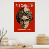 Alexander der Mann, der weiß Poster (Küche)