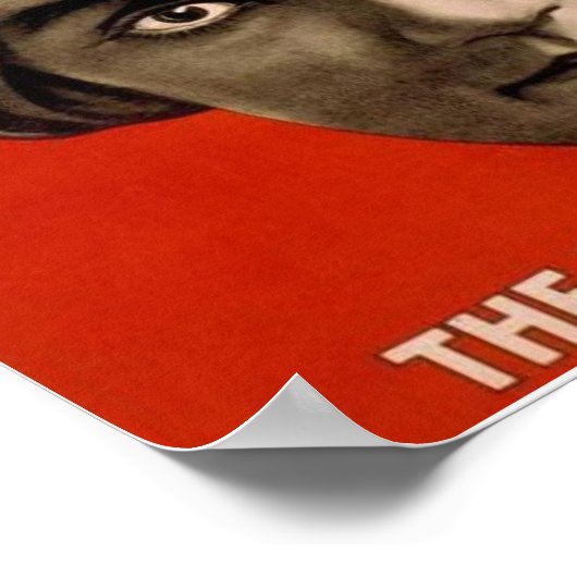 Alexander der Mann, der weiß Poster (Ecke)