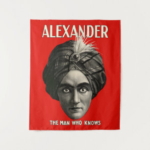 Alexander - der Mann, der weiß Wandteppich