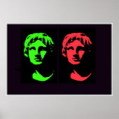Alexander die Große Collage Poster (Vorne)