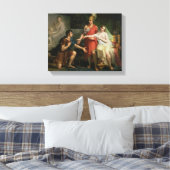 Alexander die Großen Hände über Campaspe Leinwanddruck (Insitu (Schlafzimmer))