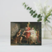 Alexander die Großen Hände über Campaspe Postkarte (Stehend Vorderseite)