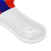 Alexander Dog white glass paddle cutting board Schneidebrett (Ecke)