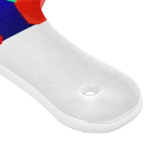 Alexander Dog white glass paddle cutting board Schneidebrett (Ecke)