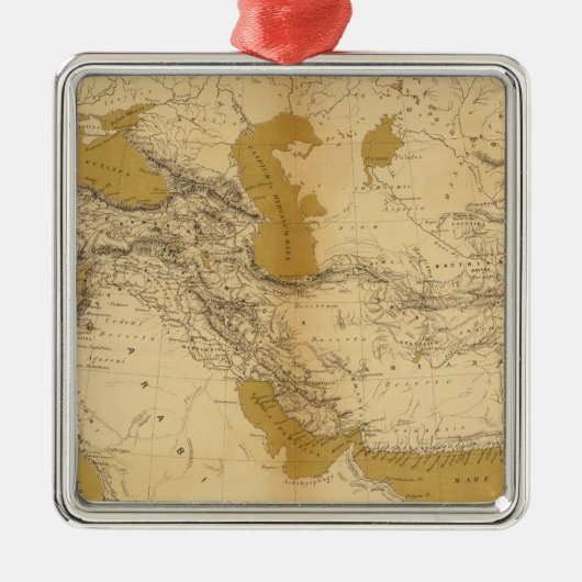 Alexander Emprie Silbernes Ornament (Vorne)