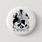 Alexander-Familienwappen Button (Vorderseite)