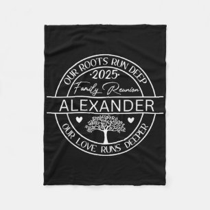 Alexander Family Wiedersehen Unsere Wurzeln laufen Fleecedecke