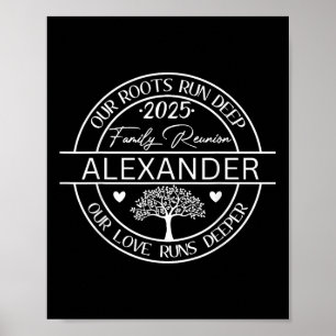 Alexander Family Wiedersehen Unsere Wurzeln laufen Poster